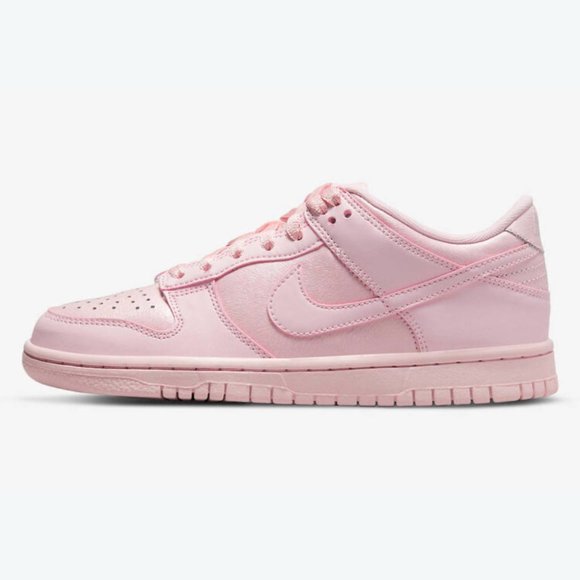 🎀[BRAND NEW] NIKE DUNK LOW PRISM PINK GS YOUTH SHOES SIZE 4Y LOW TOP SNEAKERS🎀 - Picture 2 of 12